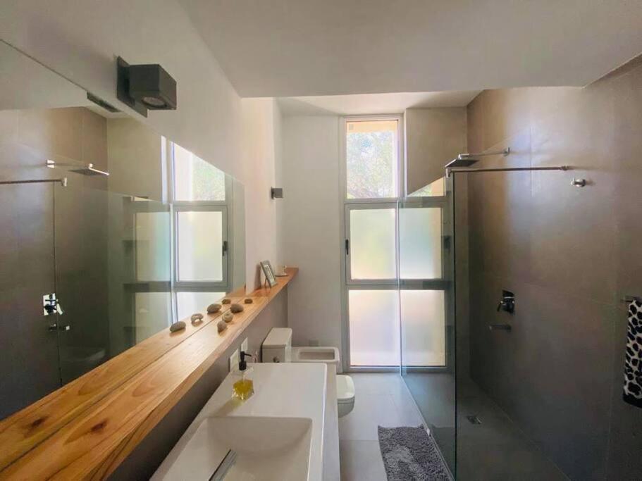 Villa Casa Con Piscina Y Mirador Privado En San Marcos Sierra Esterno foto